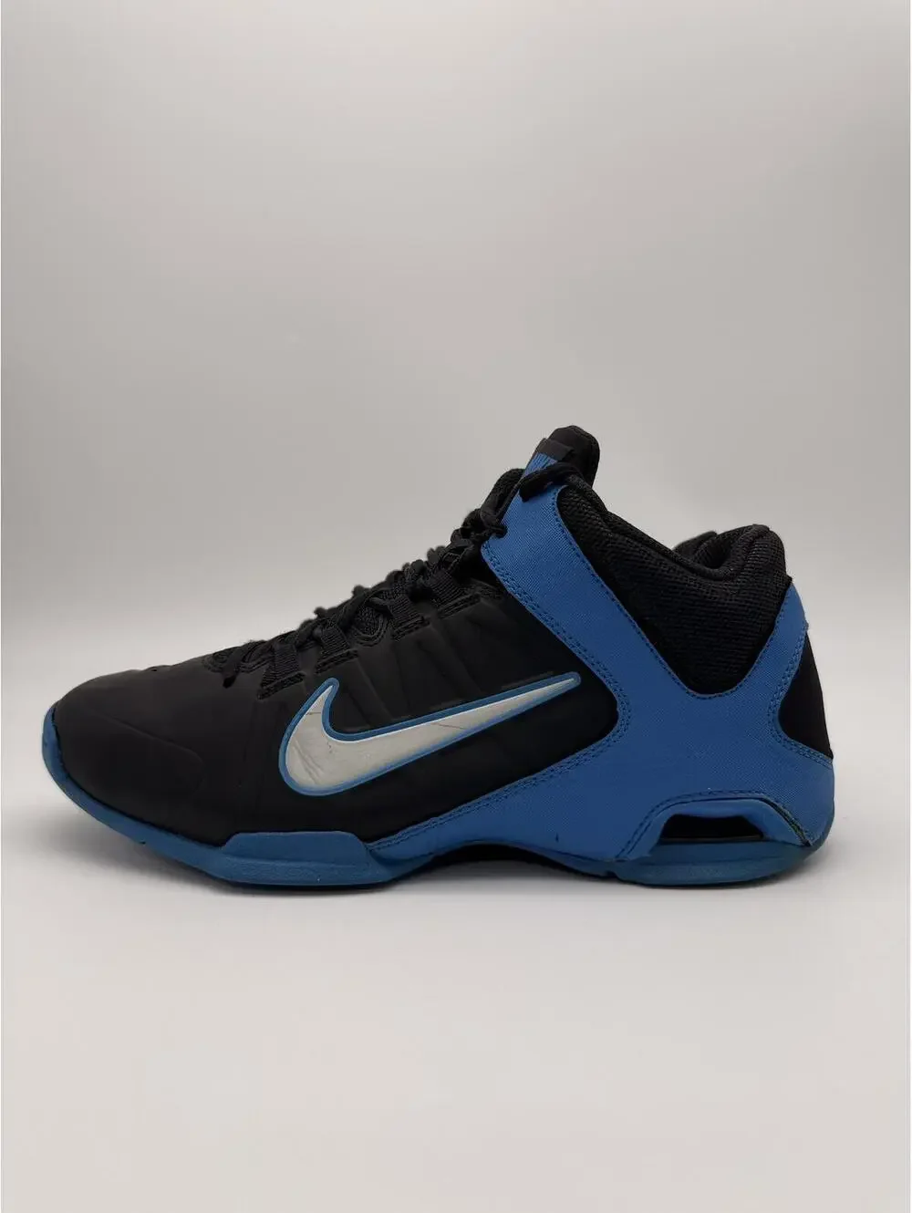 Nike Air‎ Visi Pro IV Men's Basketball Shoe Black Blue Size 8